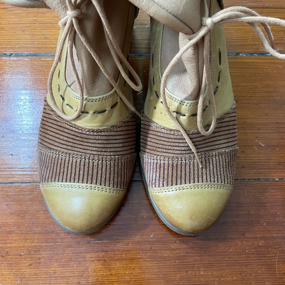 Maciejka Unique Women's Leather Boots Handmade in Poland - Sz 37~US 6.5 - Picture 4 of 12